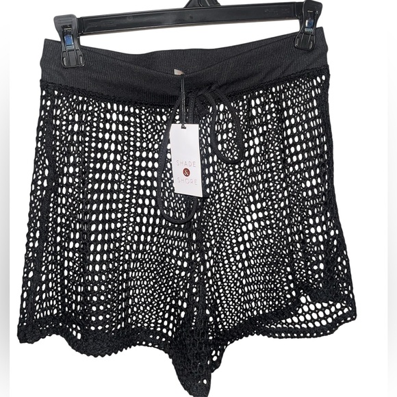 Shade & Shore Other - Shade & Shore Black Mesh Women's Shorts